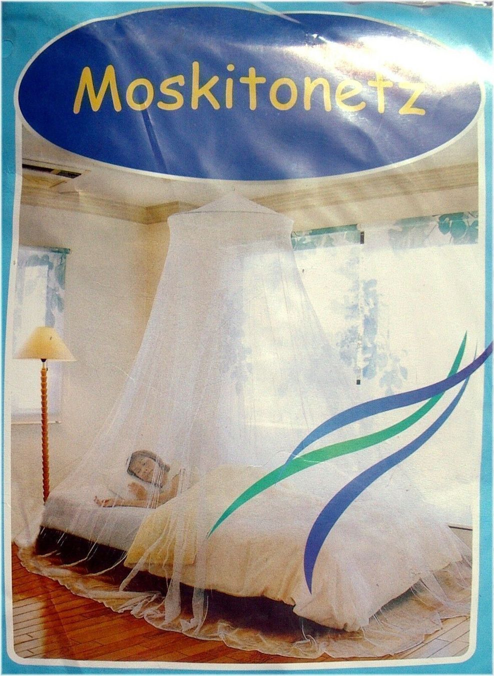 Box & Barriere di sicurezza: Moskitonetz Rund Betthimmel Fliegennetz – Nuovo (secondo la descrizione) da Kirchdorf AG venduto da Apost008