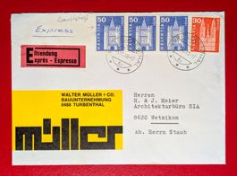 MÜLLER BAUUNTERNEHMER TURBENTHAL EXPRESS MEIER WETZIKON 1968