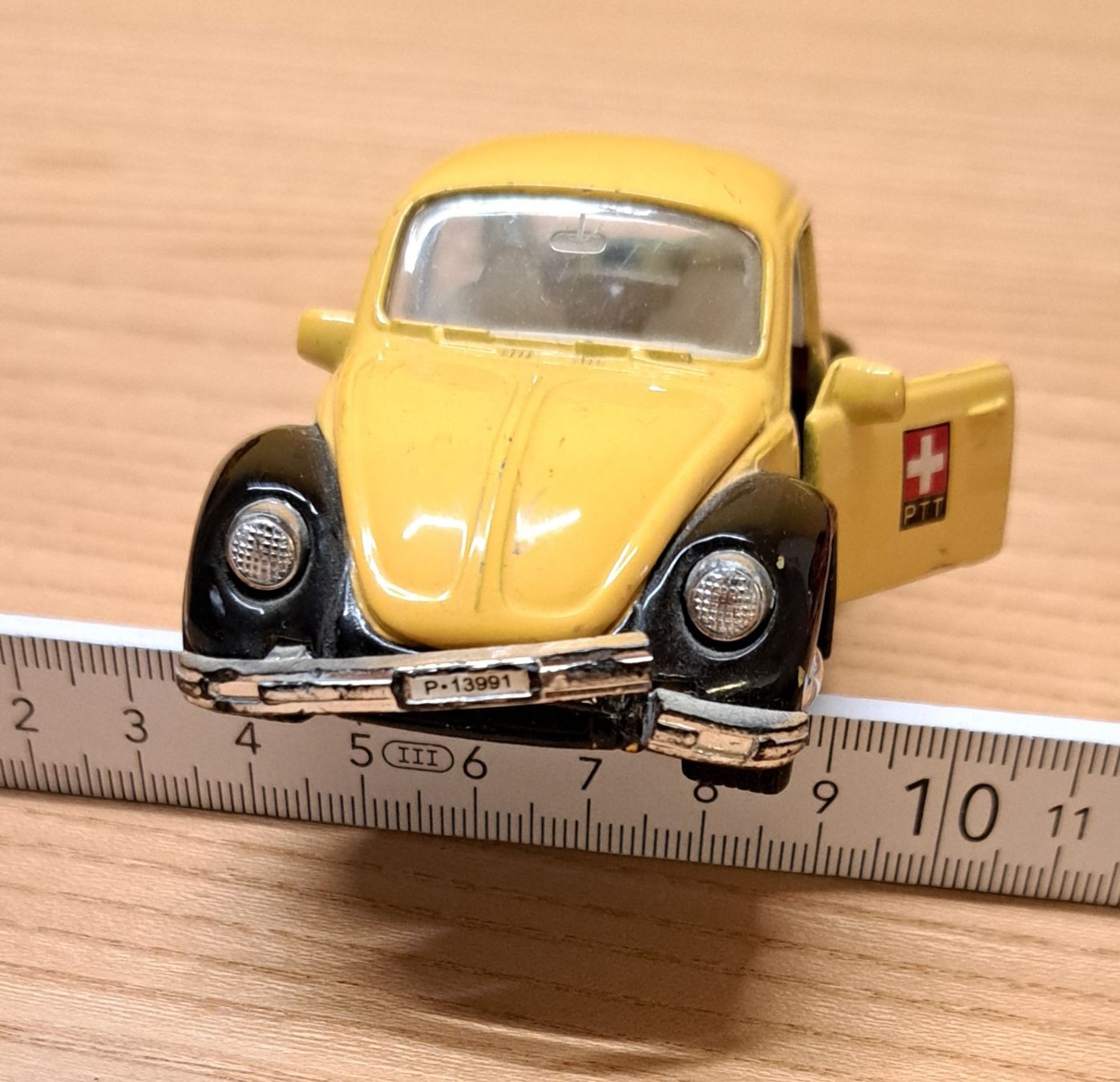 Volkswagen Modellini d'auto: Welly  VW Käfer Beetle Nr. 9049 / PTT Postauto – Usato da Dietlikon venduto da kosta.katoglou 6