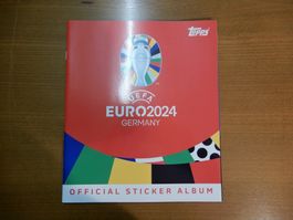 EURO 2024 Germany Offizielles Sticker-Leeralbum von Topps