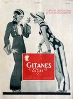 Gitanes Cigarettes - Alte Werbung / Publicité 1931