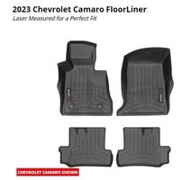 Chevrolet Camaro, Weathertech Gummi-Matten, vorne & hinten