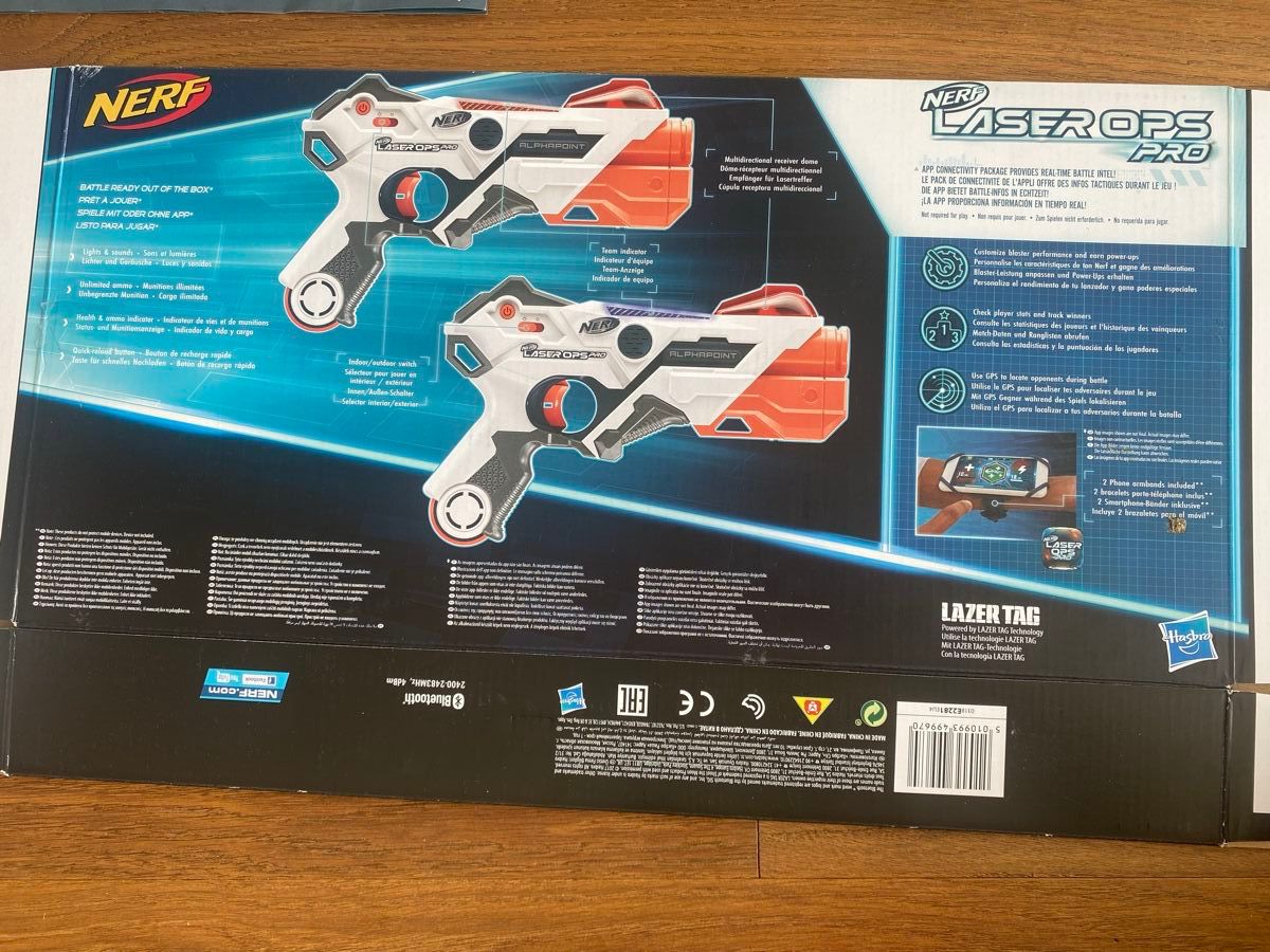 Nerf Spielzeuge: Nerf Laser OPS Pro mit Armband 2er Pack Bluetooth, Hasbro – Gebraucht aus Meggen von 6003Luzern 5