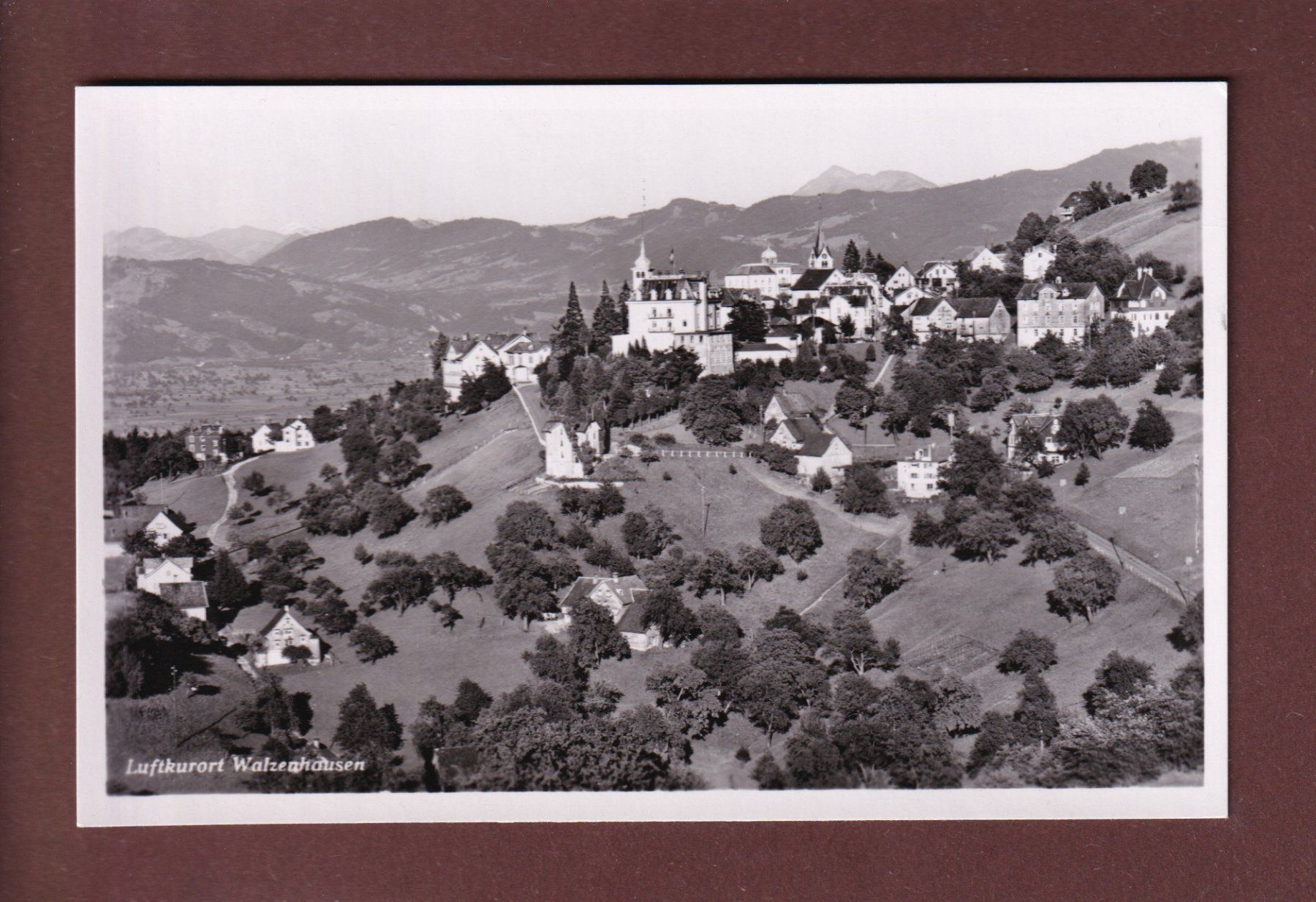 Cartoline postali: WALZENHAUSEN – Usato da Pully venduto da nicecards