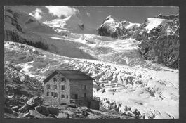 Zermatt Monte Rosa Hütte SAC mit Castor und Pollux