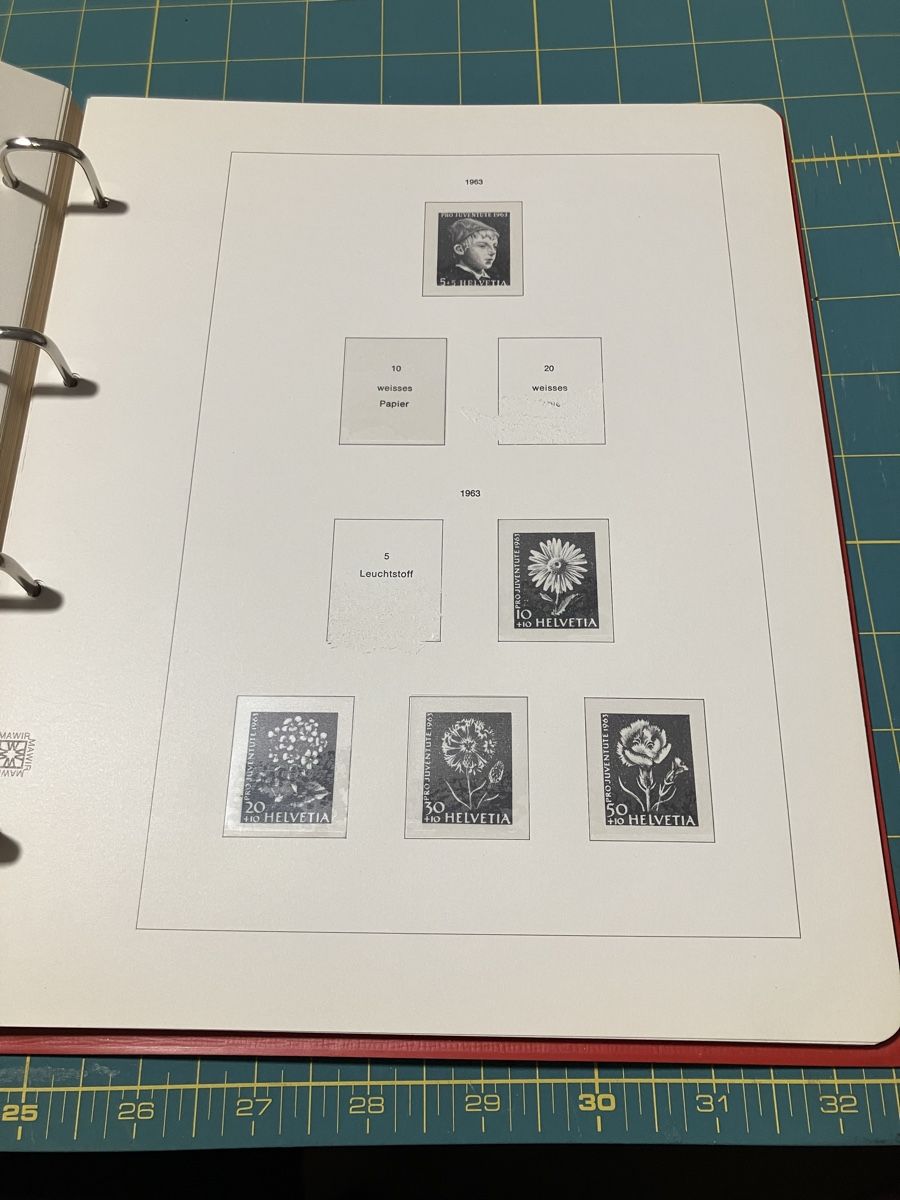 Alle Briefmarken: Briefmarkenordner – Gebraucht aus Bettwiesen von jum_kq5y 3