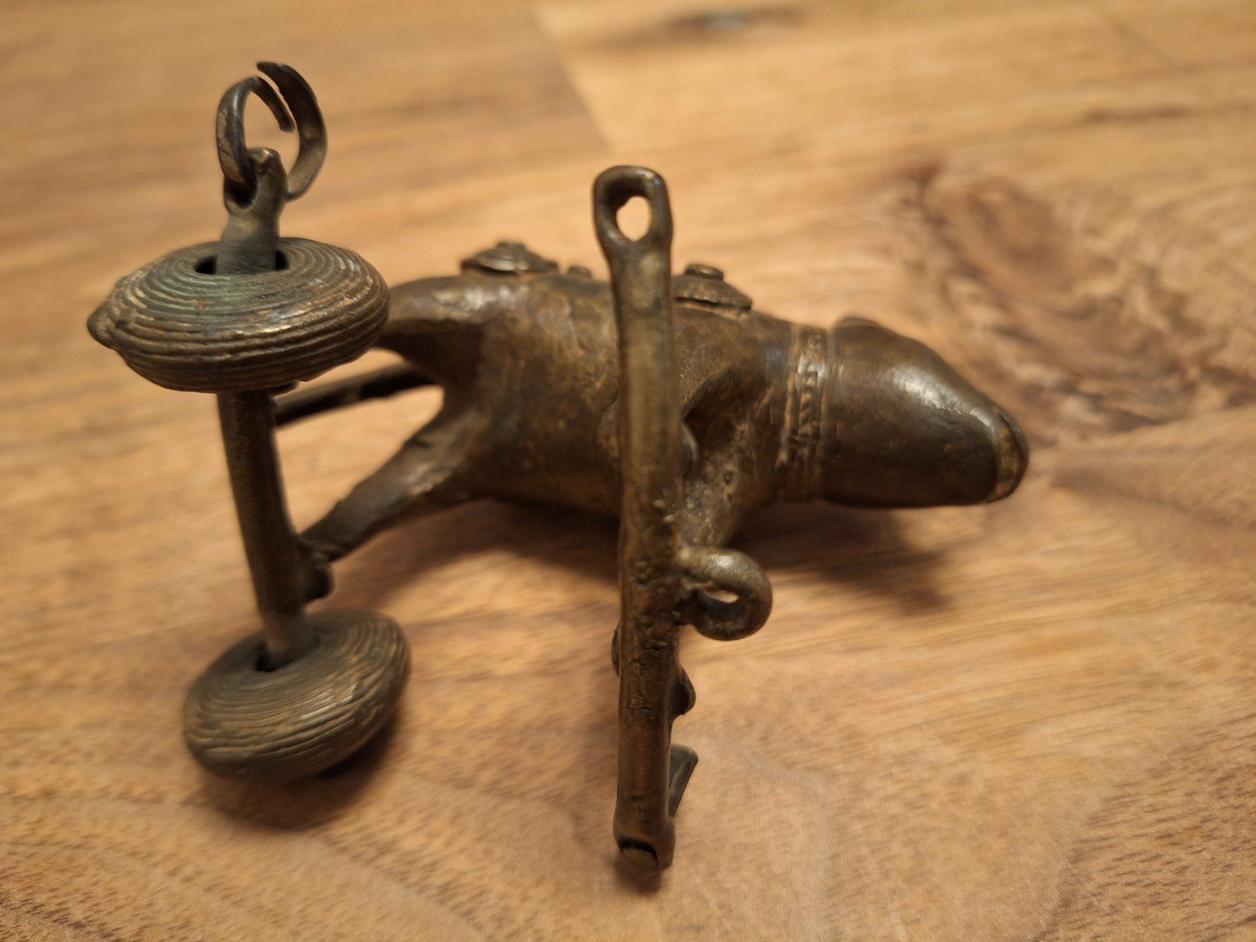 Statuette: Antike Figur Nashorn – Usato da Dornach venduto da bals28 8