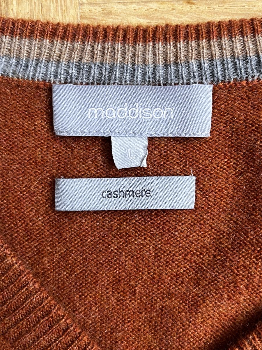 Maglioni & Felpe: Herren Pullover Maddison Kaschmir Gr. L – Usato da Zürich venduto da Kleanthy 2