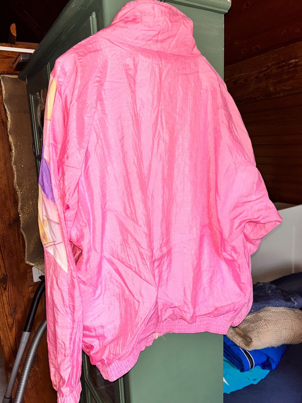 Giacche: Pinke vintage Jahre Trainerjacke – Usato da Schwyz venduto da Maerzetuepfli 4