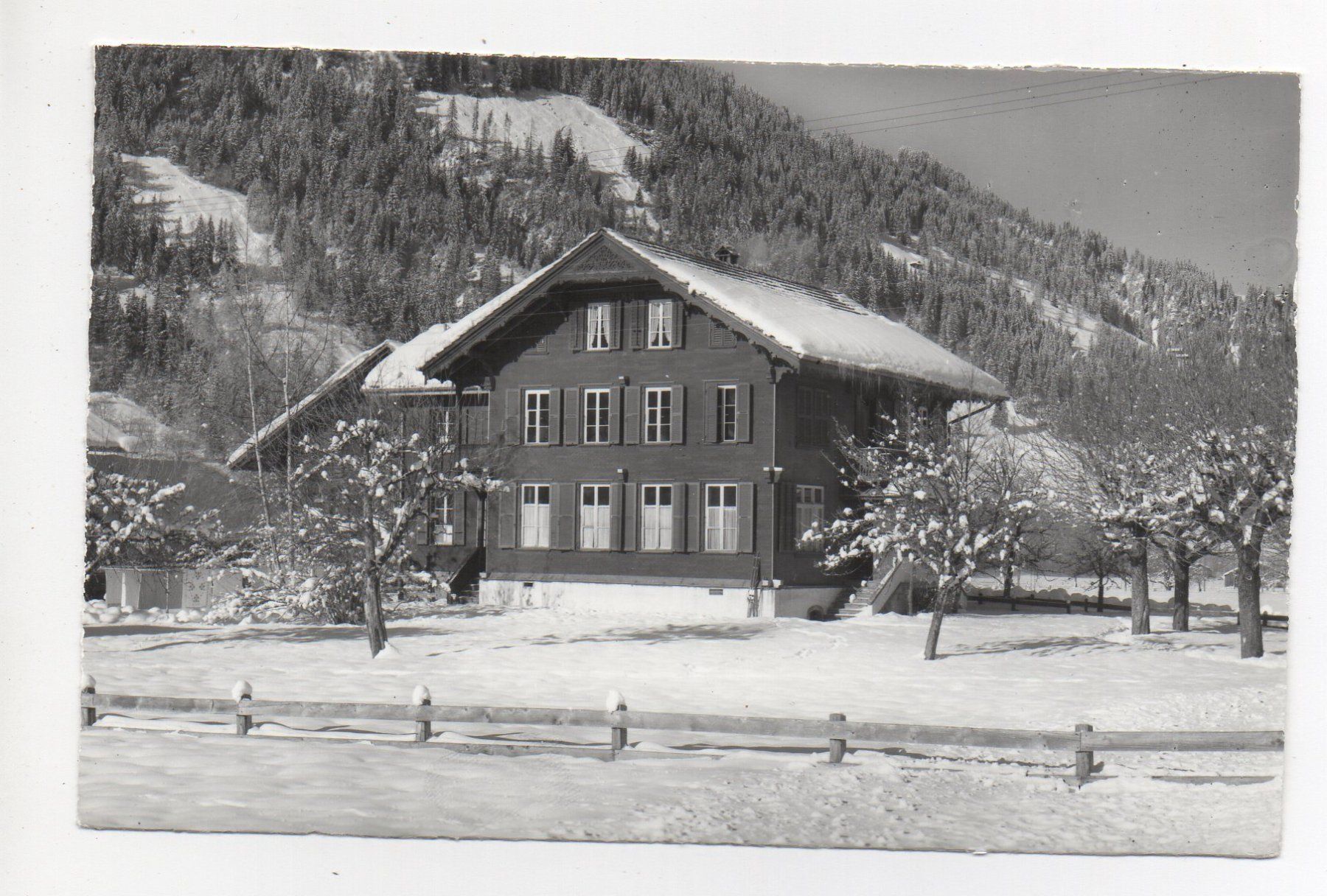 Cartoline postali: LENK i.S. Ferienheim Schule Ittigen Bern – Nuovo (secondo la descrizione) da Jona venduto da philajona