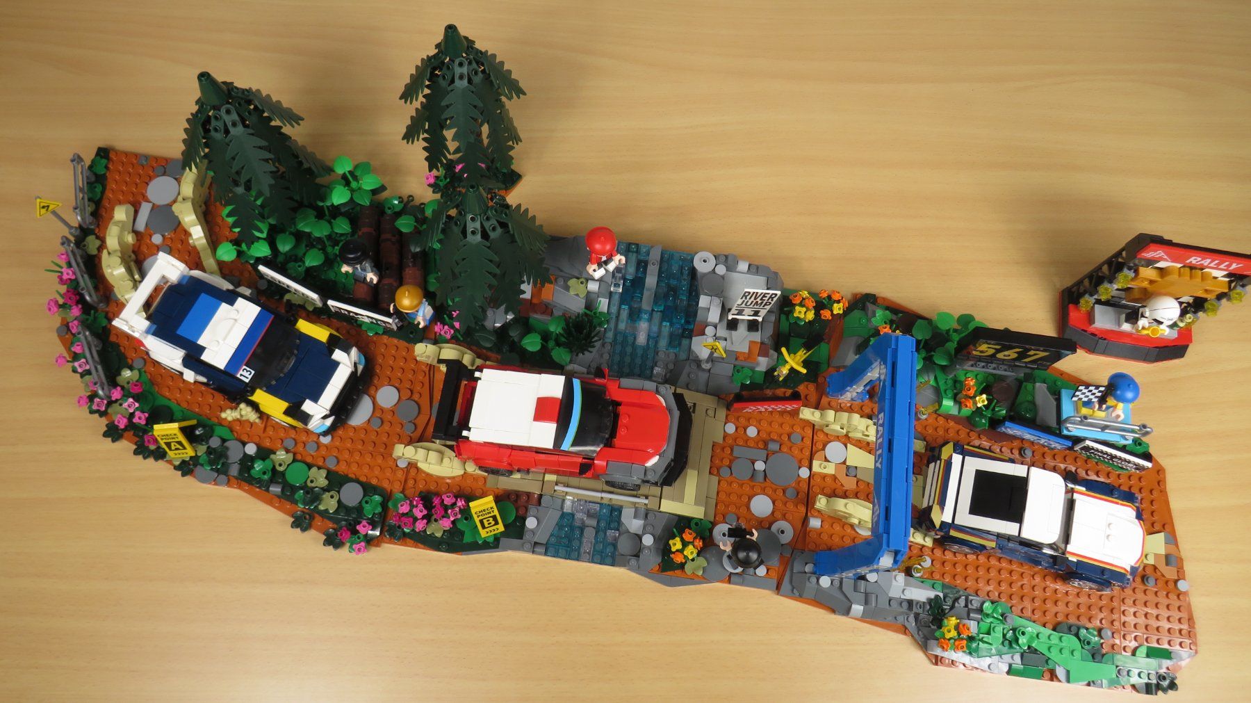 Kit di costruzioni: IAMBRICKS- 3 Sets- Rallye-Szenario - Klemmbausteinsets – Nuovo (secondo la descrizione) da Arboldswil venduto da Lubber 6