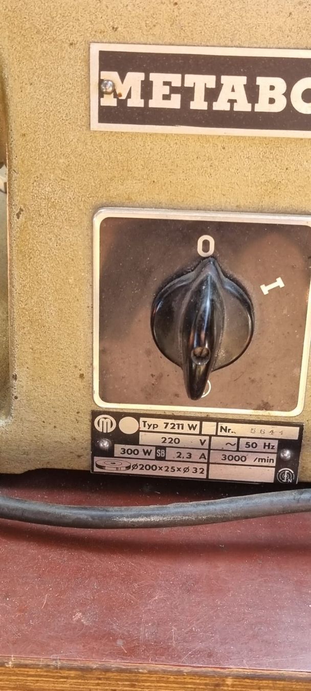 Metabo Smerigliatrici & Lucidatrici: Metabo Schleifbock, Top Zustand – Usato da Riehen venduto da bs4125 5
