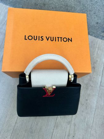 Louis Vuitton Capucines BB en cuir Taurillon bicolore