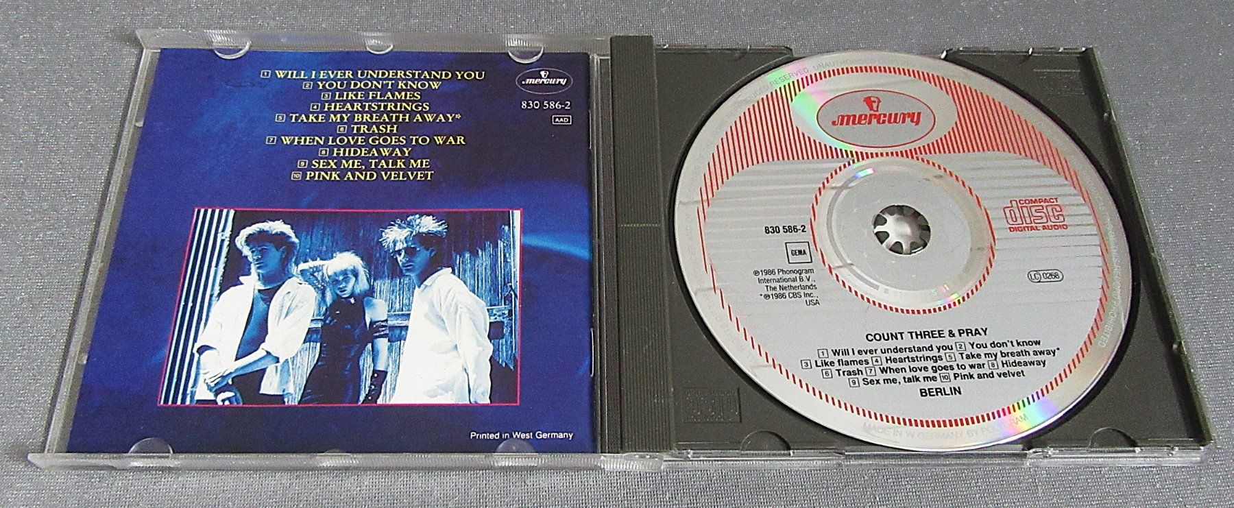 CD: CD - Berlin - Count Three & Pray – Usato da Auenstein venduto da Padabimbim 3