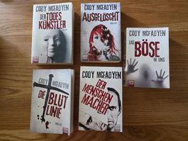 5 Cody McFadyen Thriller Romane Taschenbuch Set 