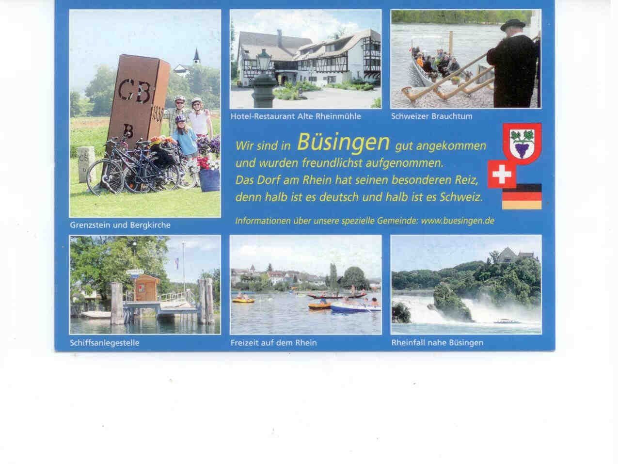Ansichtskarten: AK Büsingen DE – Gebraucht aus Neuhausen von magi07