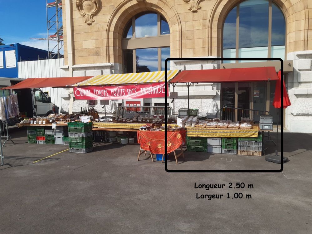 Stand de marché (D'occasion) à Cornaux NE pour CHF 51 – retrait ...