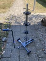 Felgenbaum mit Rollen