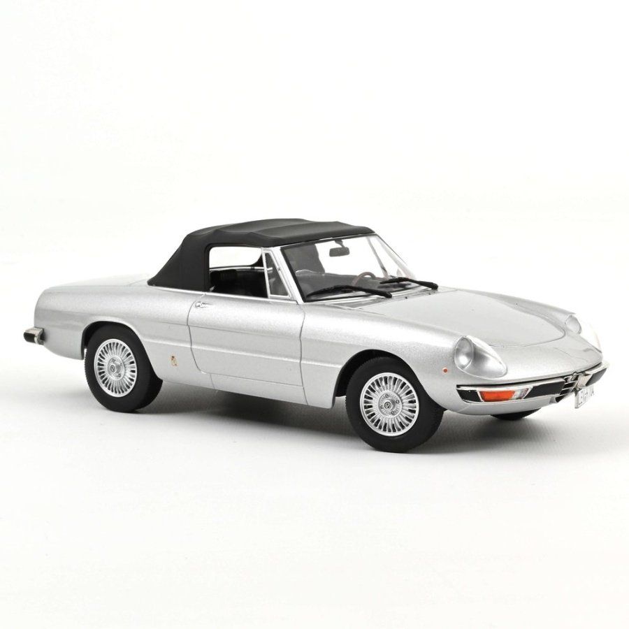 Alfa Romeo Modellautos: Alfa Romeo 2000 Spider 1976-1983 silber met. / Verdeck – Neu und originalverpackt aus Gerlafingen von espero88 5
