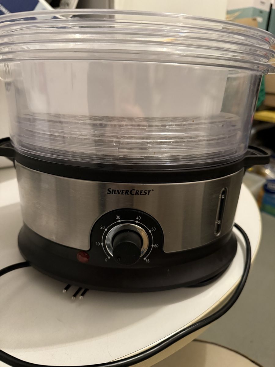 SilverCrest Elettrodomestici da cucina: Silvercrest Dampfgarer - Gesunde Küche – Usato da Thun venduto da Vesna27