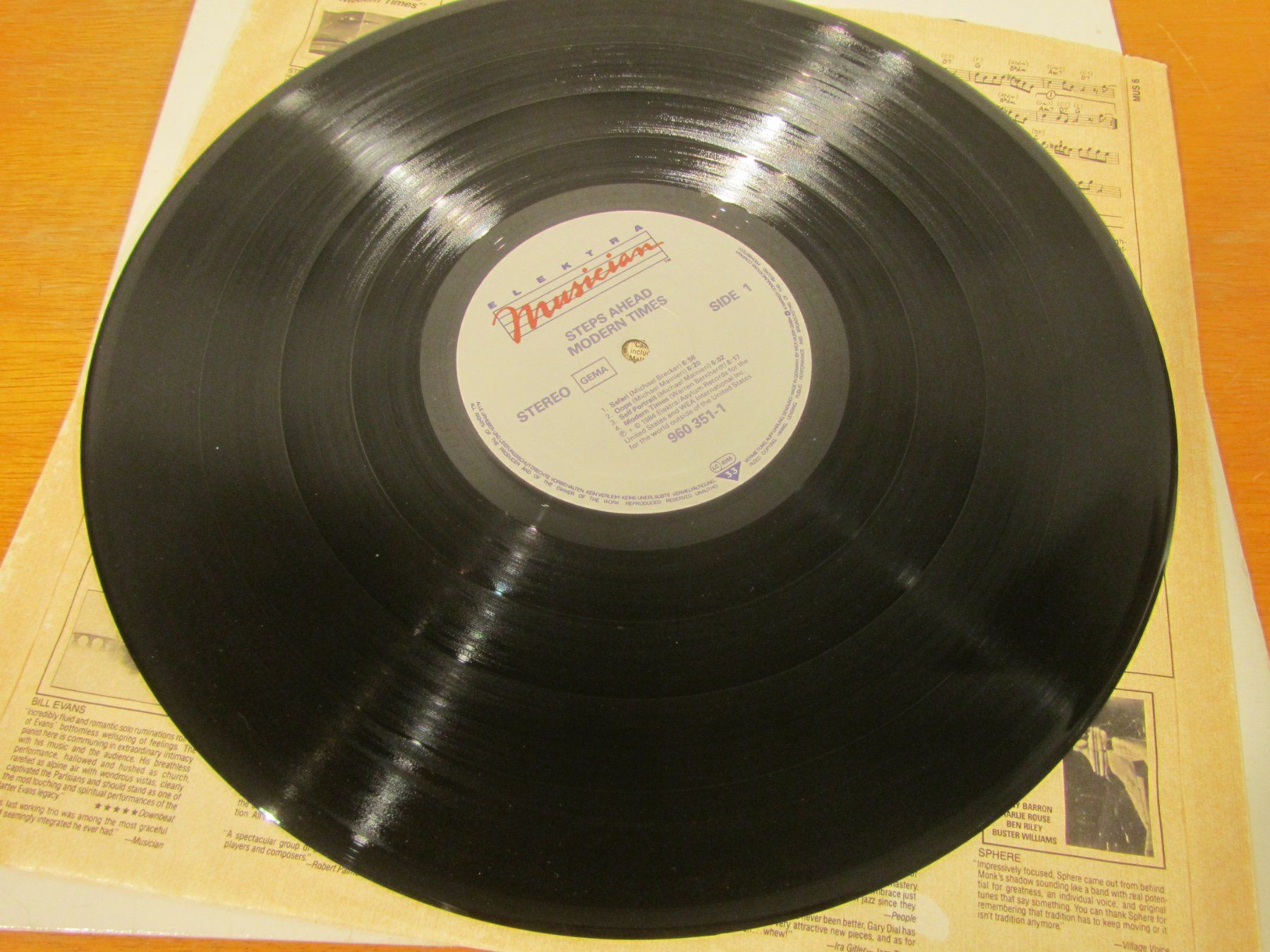 Dischi in vinile: STEPS AHEAD:  Modern Times – Usato da Seengen venduto da mikelele 2