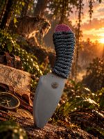 SABER TOOTH 1/1 – Survival & Bushcraft Knife Swiss Made