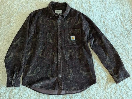 Carhartt WIP Flint Hemd Shirt Paisley Buckeye L