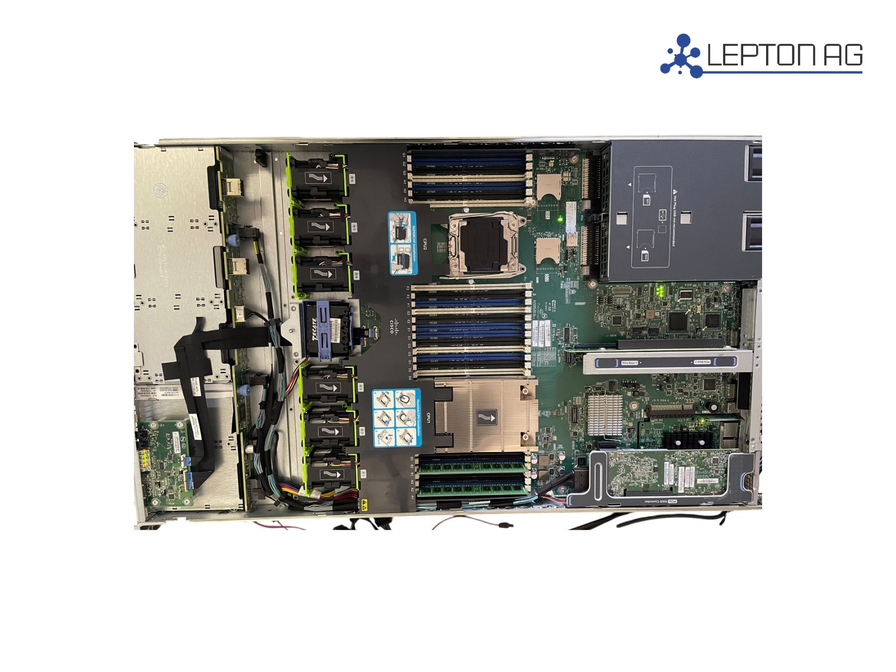 Cisco Server: Cisco UCS C220 m4 Rack Server/ Xeon-E5-2620/16 GB RAM DDR4 – Gebraucht aus Niederdorf von LeptonAG 3
