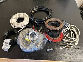 Elektrokabel Steuerleitung Konvolut, LIYCY, TDLR