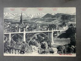 BERN - und die Alpen - Ansichtskarte