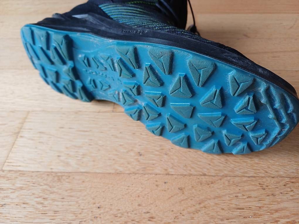 Scarpe da uomo: Wanderschuhe LOWA schwarz mit mintfarbigen Streifen – Usato da Worb venduto da zeve 3