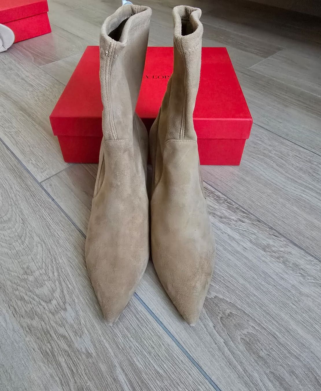 Scarpe da donna: Bottines en daim Pura Lopez – Nuovo e nell'imballaggio originale da Mont-sur-Rolle venduto da Senna85 2