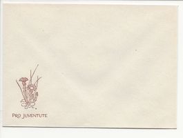 1951 Nr. 47 Pro Juventute Briefli Briefchen Huflattich