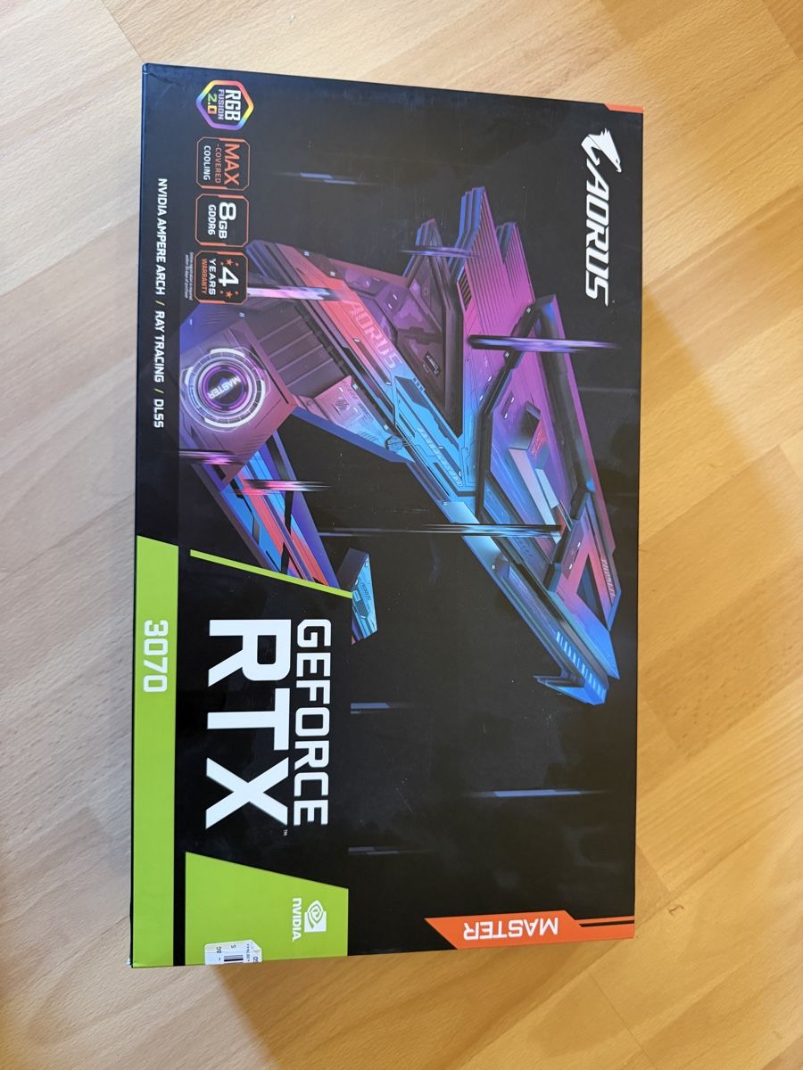 Nvidia Schede grafiche: Aorus GeForce RTX vm 3070 Master 8G Grafikkarte – Usato da Oberrüti venduto da Do328