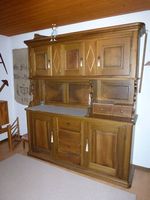 Bauern-Buffet Nussbaum massiv