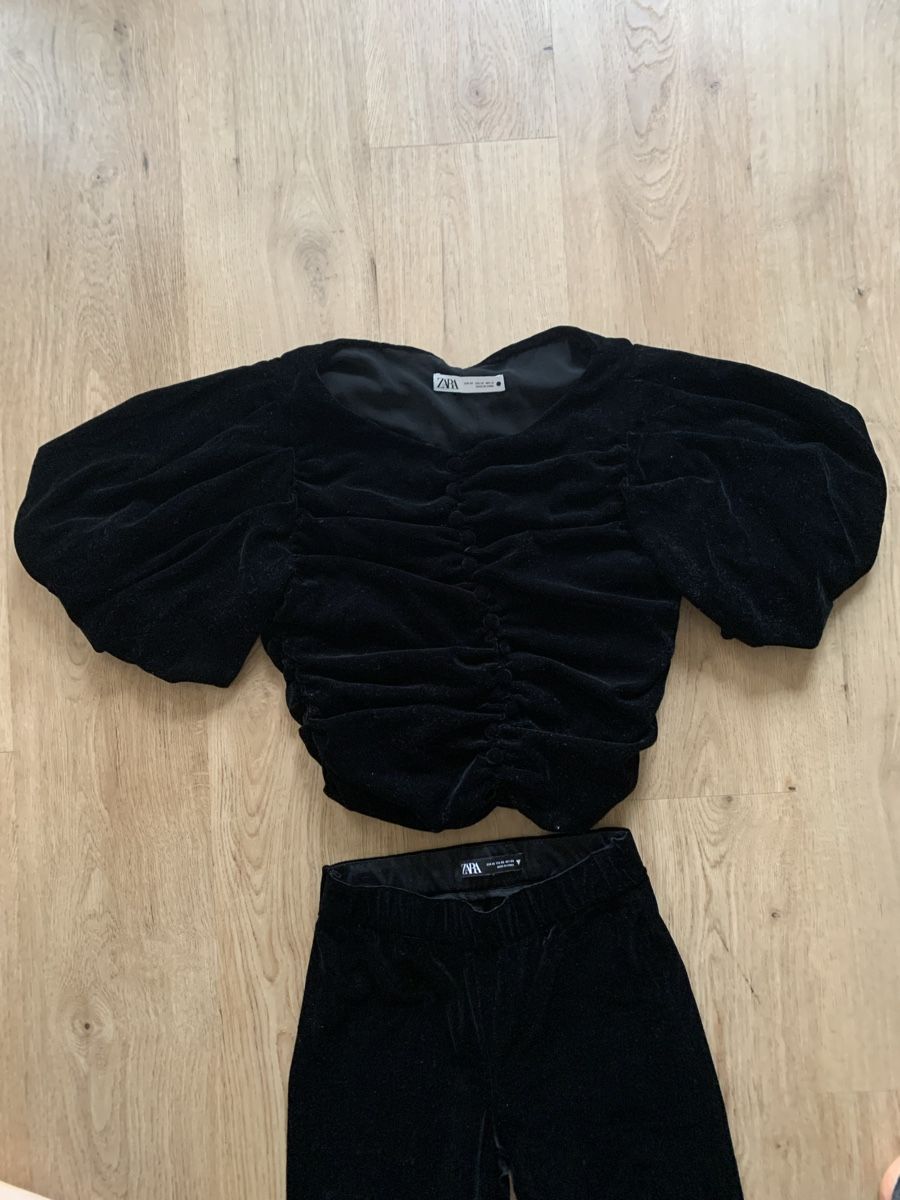 Zara Kleiderpakete: Ensemble en velours noir Zara – Gebraucht aus Genève von vic_s9c5 1