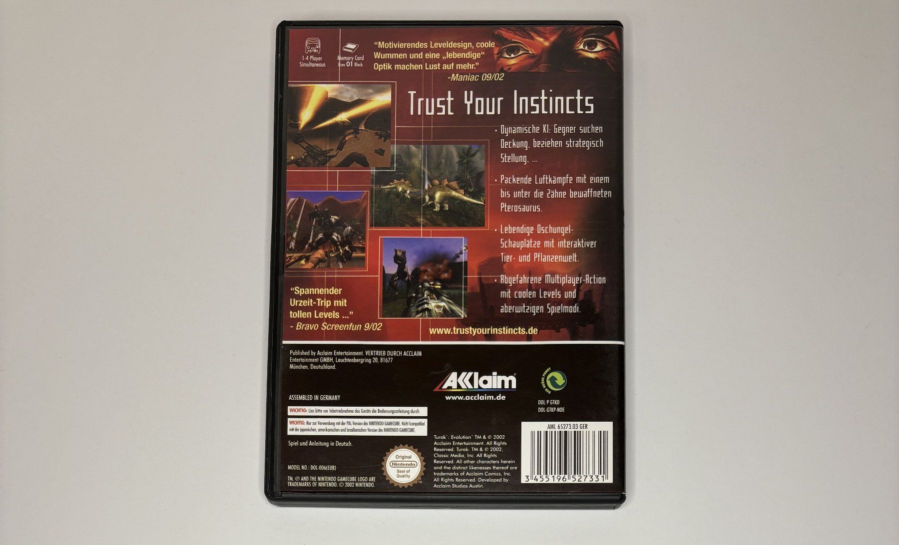 Nintendo Jeux: GC - Turok: Evolution – D'occasion à Allschwil par bul_5pmr 2