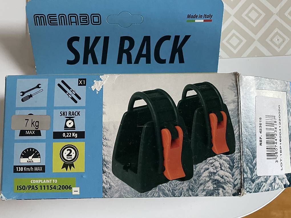 Sci: Porte ski 1 paire – Nuovo e nell'imballaggio originale da Begnins venduto da Viandox