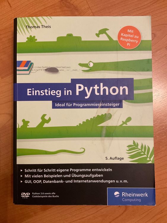Einstieg in Python - Buch für Programmiereinsteiger | Kaufen auf Ricardo