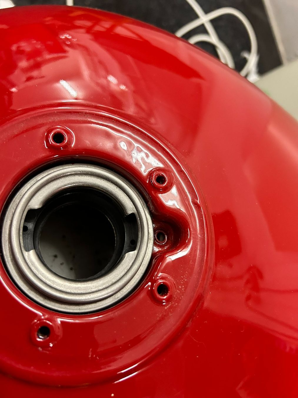 Moto Guzzi Accessori per altri veicoli: Moto-Guzzi California EV Tank 2003-2009 – Usato da Hüttikon venduto da mduke1 3