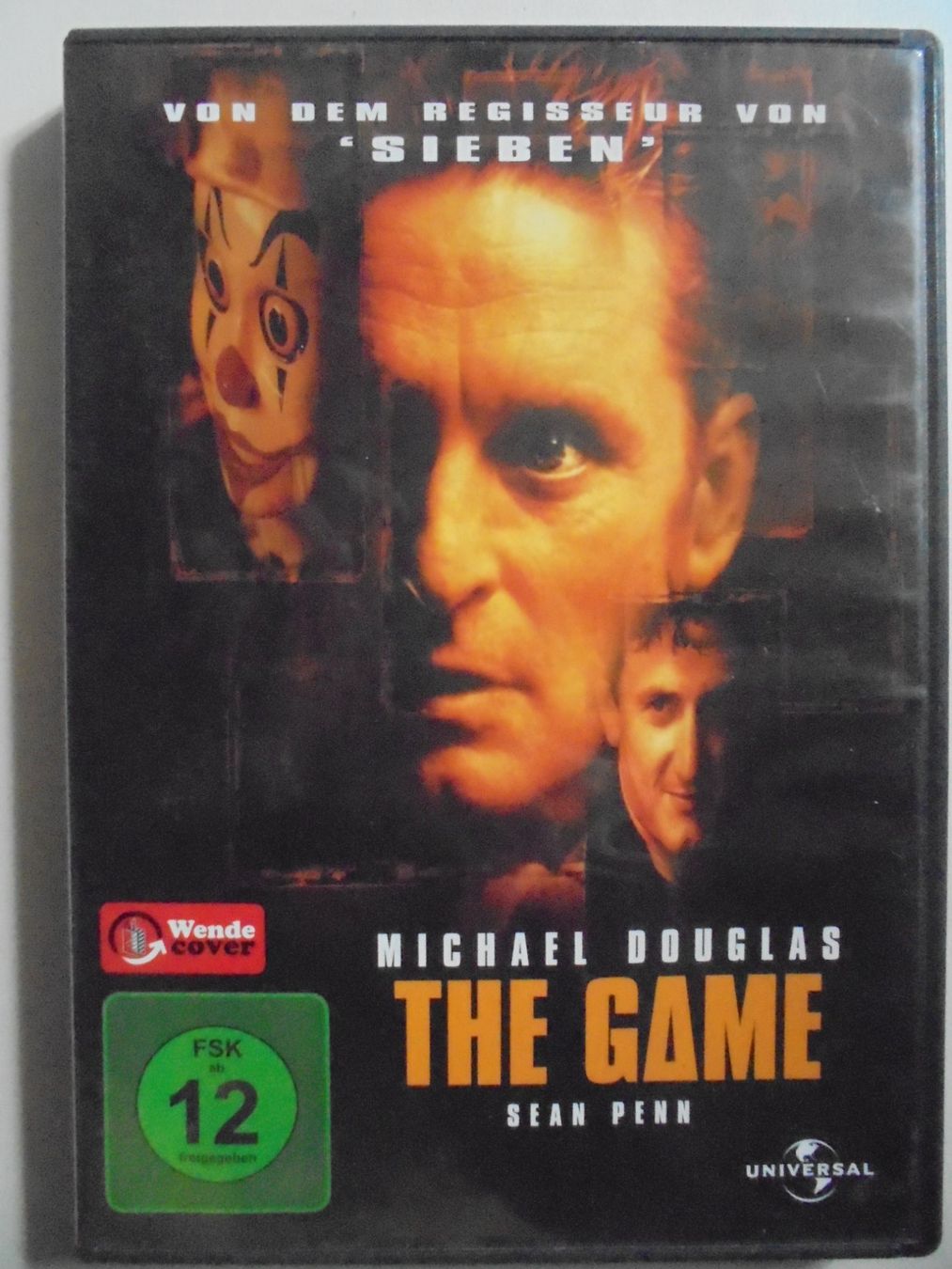 Tutti i DVDs: " The Game " Michael Douglas, Sean Penn.  français + E + D – Usato da Crissier venduto da Promopost