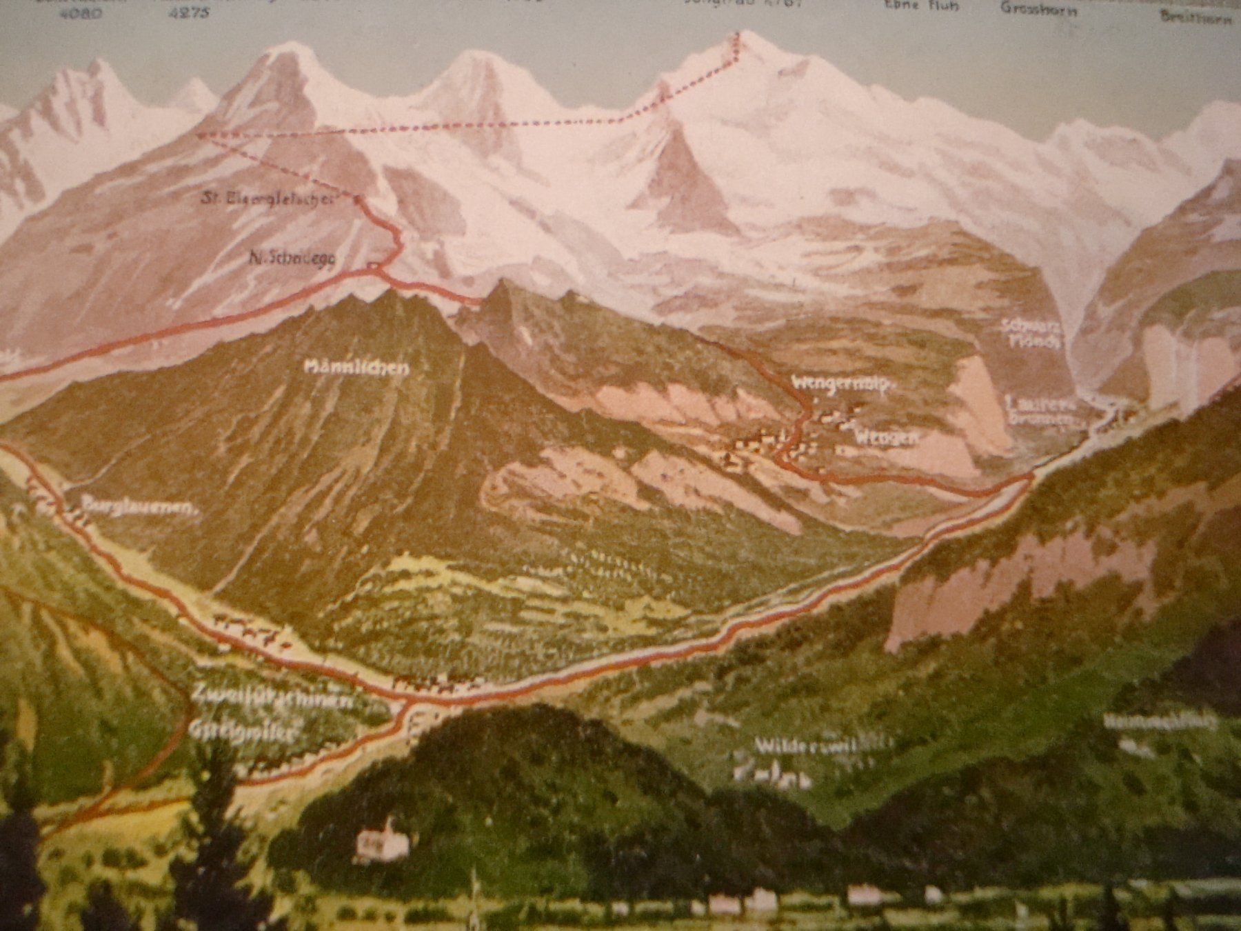 Cartoline postali: AK - Interlaken - Ungelaufen – Usato da Neuenegg venduto da flohcante 1
