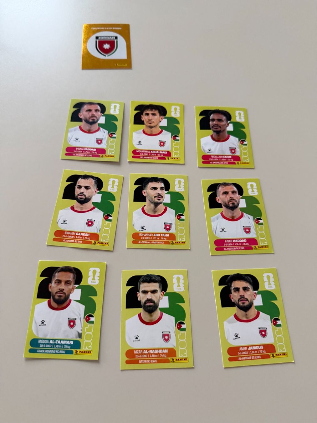 Panini Sammelbilder & Trading cards: PANINI - JOR 10 Sticker – Neu (gemäss Beschreibung) aus Zumikon von and_8tjc