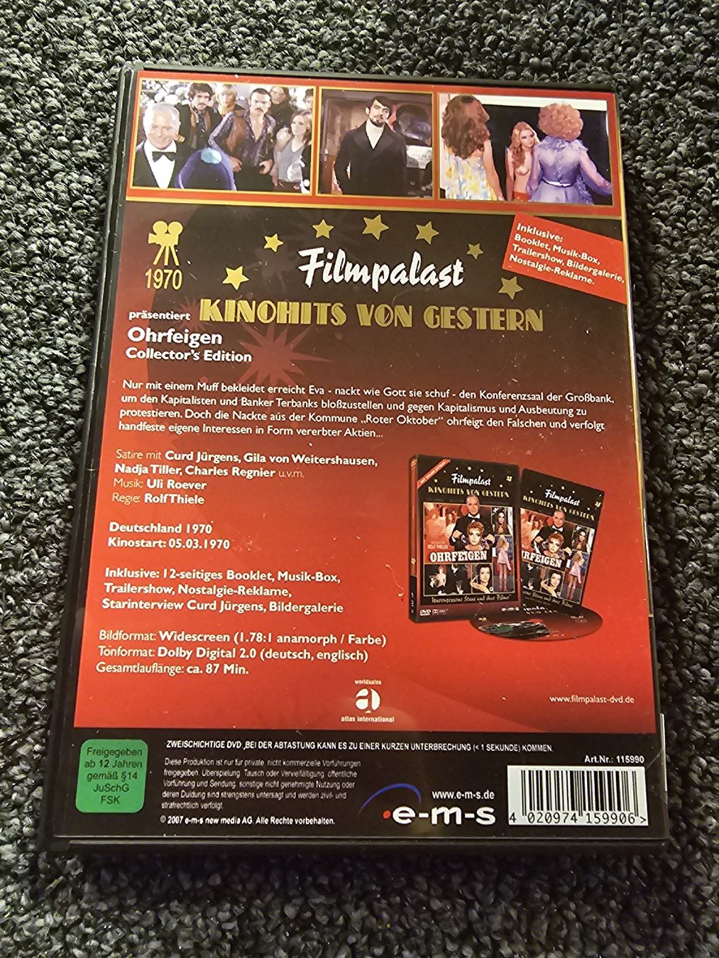 Tutti i DVDs: DVD: Ohrfeigen (21215) – Usato da Ruswil venduto da jan_bxl5 1