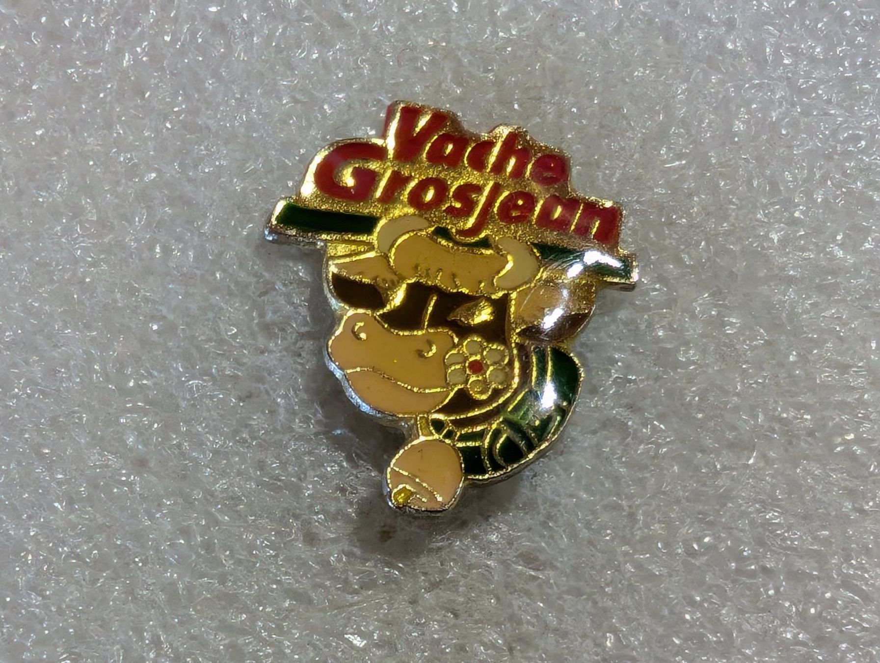 Placchette & Badge: Ansteckpin 98: Vache Grosjean – Usato da Oppligen venduto da Pin-Fall-Shop