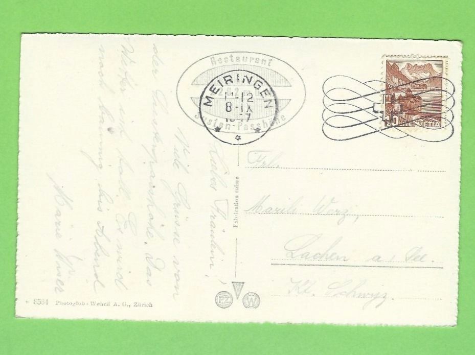 Cartoline postali: Sustenstrasse, Parkplatz, Scheiteltunnel – Usato da Zürich venduto da t24_de 1