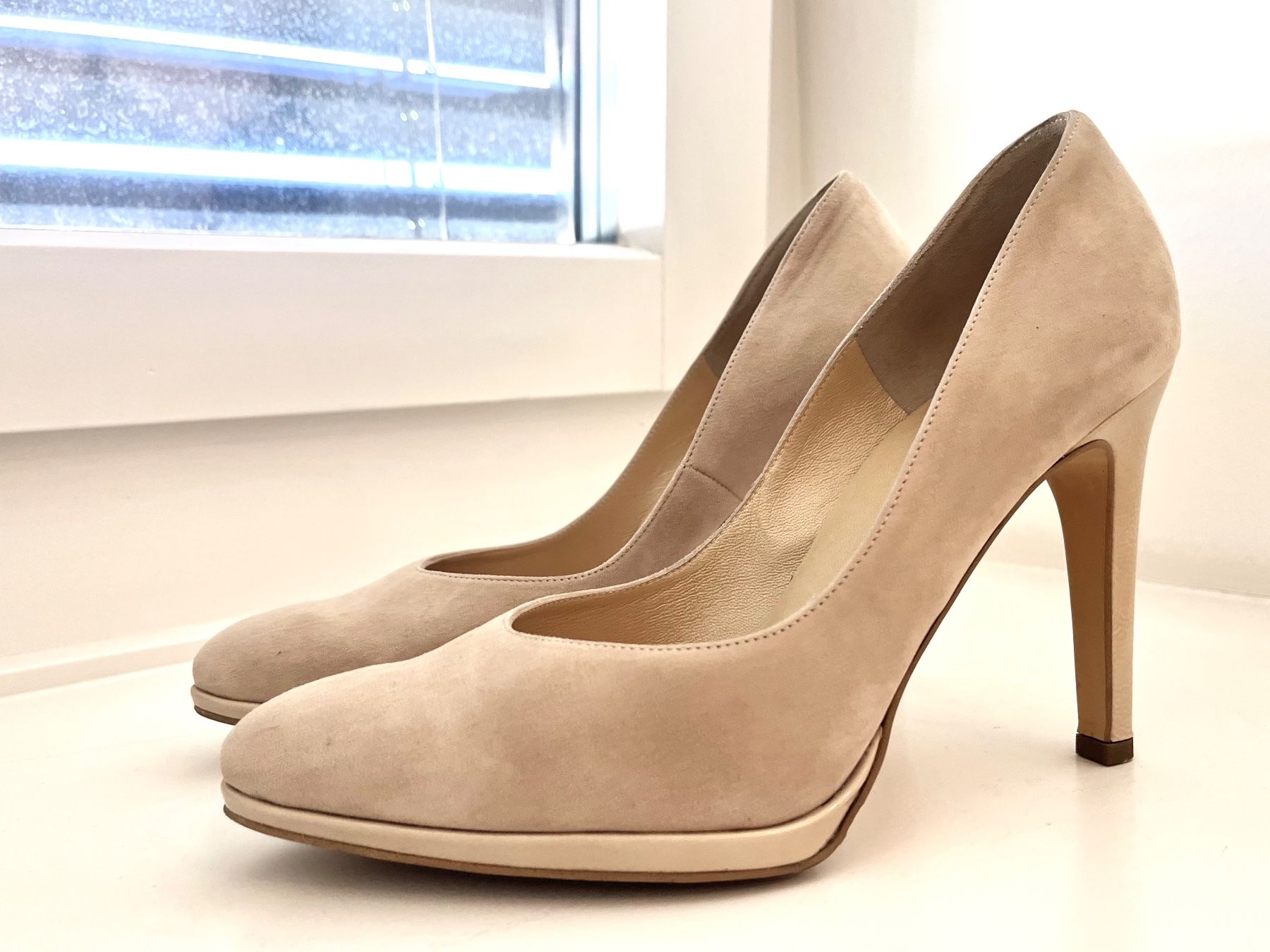 Kaiser Scarpe da donna: Peter Kaiser Pump 39 Beige – Usato da Basel venduto da When99 4