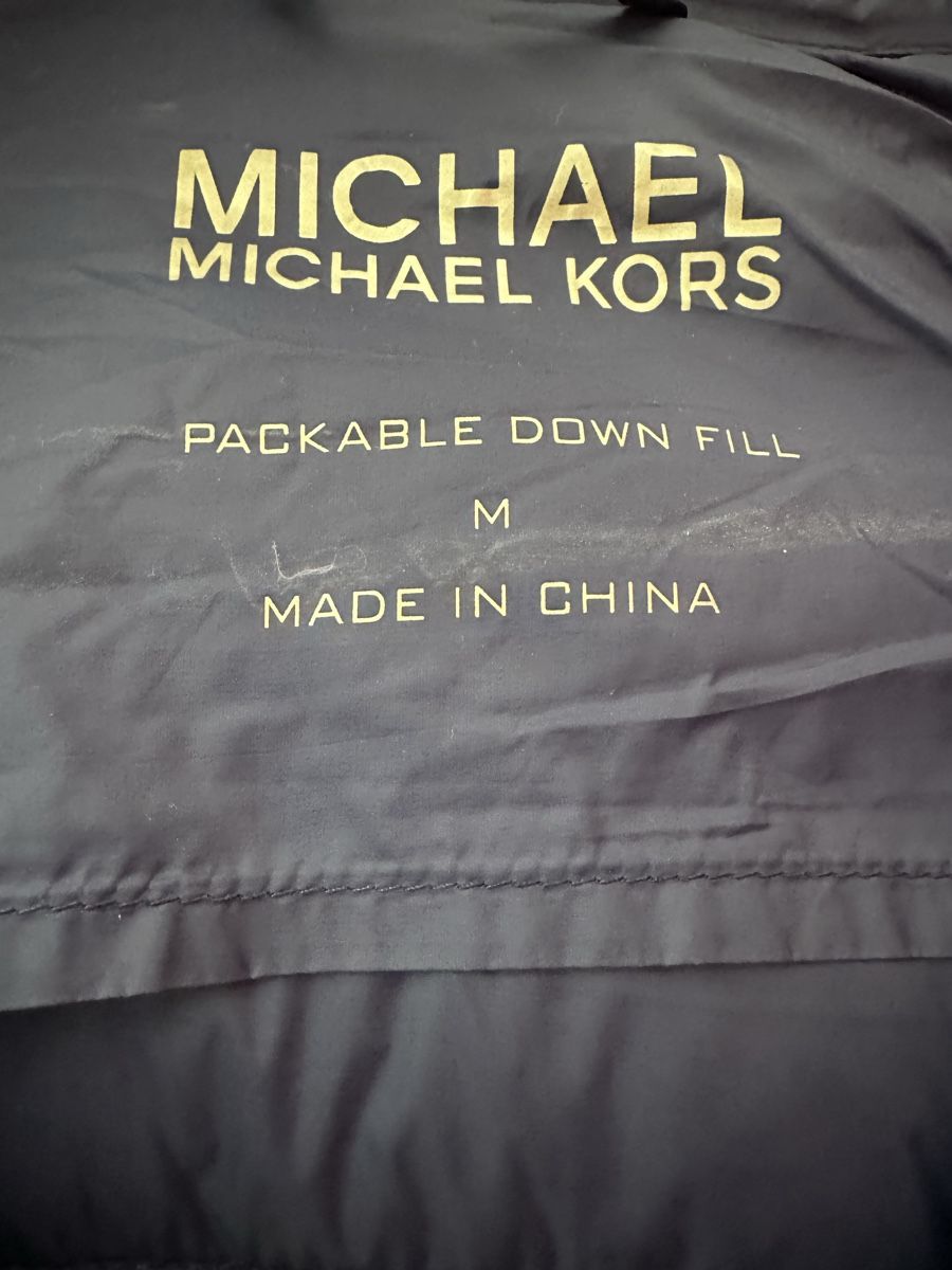 Michael Kors Jacken: Michael Kors Jacket Navy Blue Size M Packable Down – Gebraucht aus Horgen von ger_2y92 2