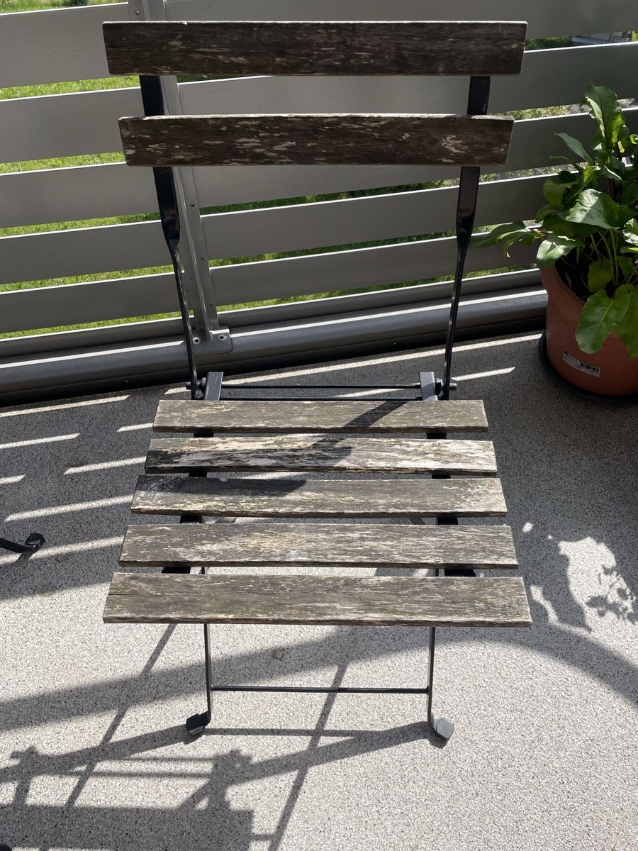 Tavoli: Ikea Balkontisch mit zwei Stühle – Usato da Winterthur venduto da Mondulus56 2