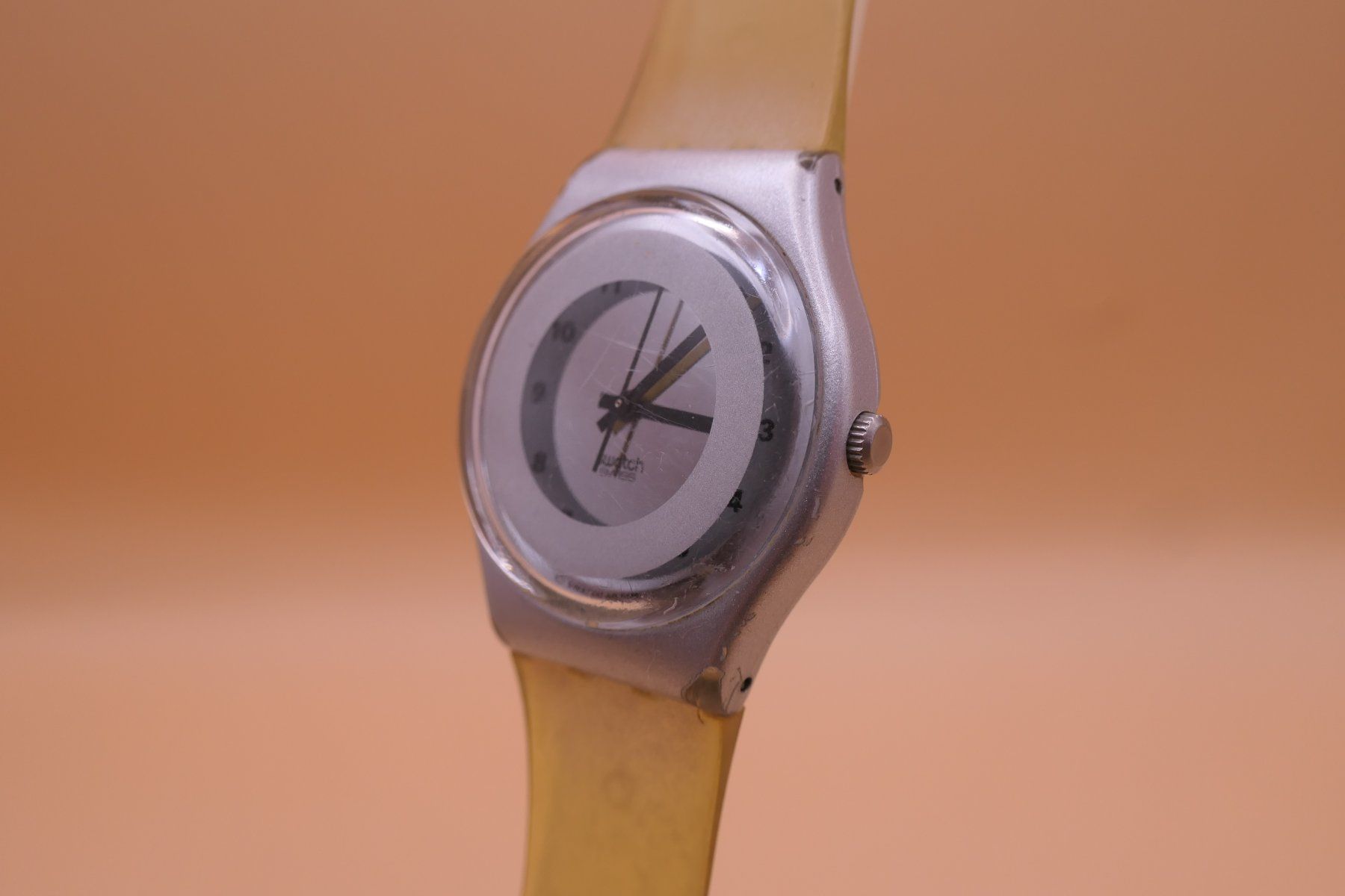 Swatch Orologi: Swatch Gent "BACK UP" GM140, neue Batterie – Usato da Thun venduto da CHRONOTIKA 1